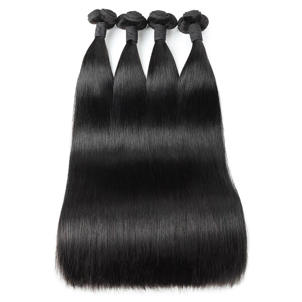 Double Drawn Virigin Hair Funmi Virgin Hair Straight Human Hair Extension Remy Virgin Hair Bundles