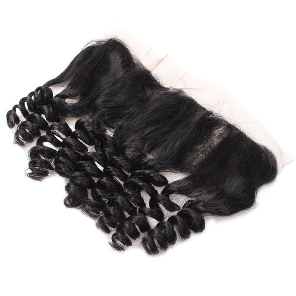 Easy Hair 10A Brazilian Loose Wave Virgin Hair 3 Bundles With 13x4 Lace Frontal - Easy Hair