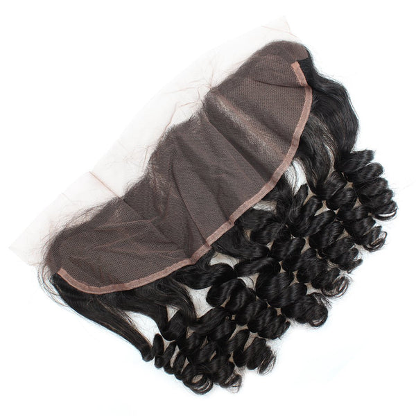 Easy Hair 10A Brazilian Loose Wave Virgin Hair 3 Bundles With 13x4 Lace Frontal - Easy Hair