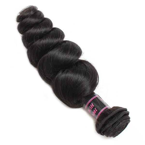 Easy Hair Indian Virgin Hair Loose Wave Human Hair Bundles 3pcs/Lot - Easy Hair