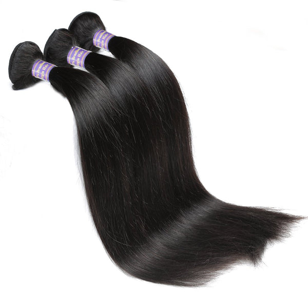 Easy Hair Brazilian 10A Unprocessed Human Virgin Hair Straight Hair 3 Bundles - Easy Hair