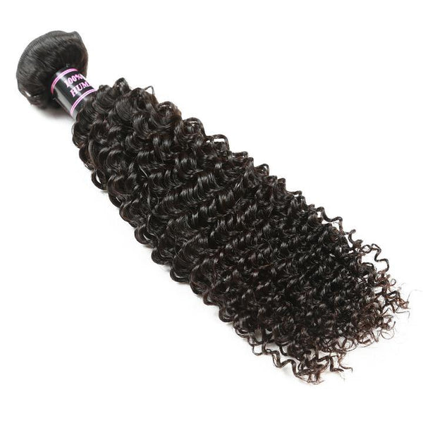 Easy Hair Malaysian Curly Hair Unprocessed Virgin Human Hair 3 Bundles Natural Color - Easy Hair