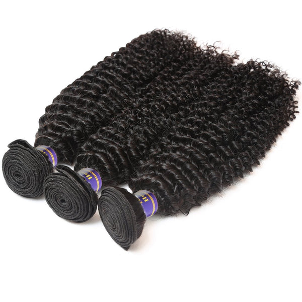 Easy Hair 10A Grade Malaysian Kinky Curly Hair 3 Bundles Unprocessed Virgin Hair - Easy Hair