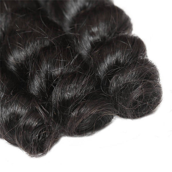Easy Hair 10A High Quality Peruvian Virgin Human Hair 100% Virgin Human Loose Wave Hair 4pcs/lot - Easy Hair