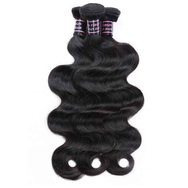 Easy Hair Peruvian Virgin Hair Body Wave Unprocessed Human Hair Weave 3pcs/lot - Easy Hair