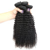 Easy Hair 10A Grade Unprocessed Brazilian Kinky Curly Virgin Human Hair 4 Bundles Weave