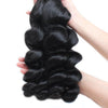 Funmi Hair 4 Bundles Virgin Peruvian Loose Wave 4 Bundles Human Hair Weave