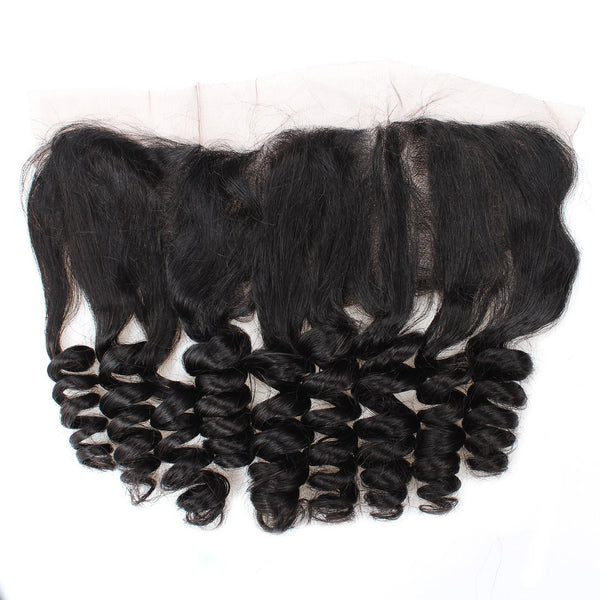 Easy Hair 10A Loose Wave Brazilian Virgin Hair 4 Bundles With 13x4 Lace Frontal Closure - Easy Hair