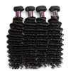 Easy Hair Malaysian Deep Wave Virgin Human Hair Extensions 4pcs/lot
