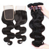 Easy Hair Malaysian Body Wave Virgin Hair 4 Bundles With Virgin Hair Closure