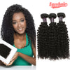 Easy Hair Hot Sell Peruvian Virgin Curly Human Hair Extensions 3pcs/lot