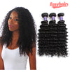 Easy Hair 10A Grade Hot Selling Indian Deep Wave Virgin Hair Extension 3pcs/Lot