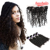 Easy Hair 10A Peruvian Deep Wave Hair 4 Bundles With Lace Frontal Closure