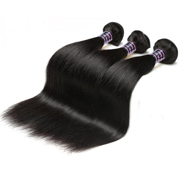 Easy Hair Indian Straight Weave Hair Bundles Human Hair 3pcs/lots - Easy Hair