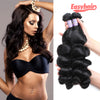Easy Hair 10A Grade Top Sale 3 Bundles Peruvian Virgin Human Hair Loose wave