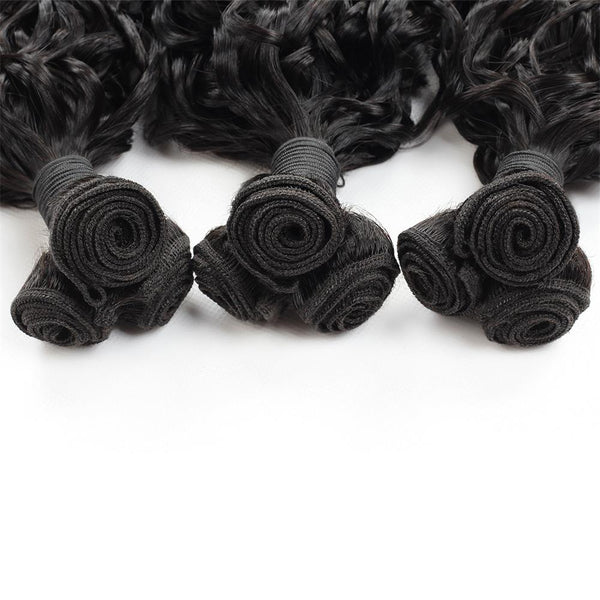 Funmi Hair Double Drawn Virgin Human Hair Extension European Curls
