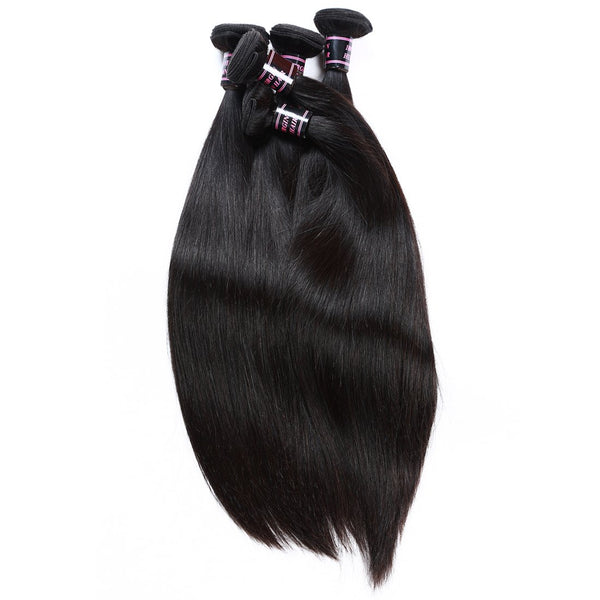 Easy Hair Indian Straight Weave Hair Bundles Human Hair 3pcs/lots - Easy Hair