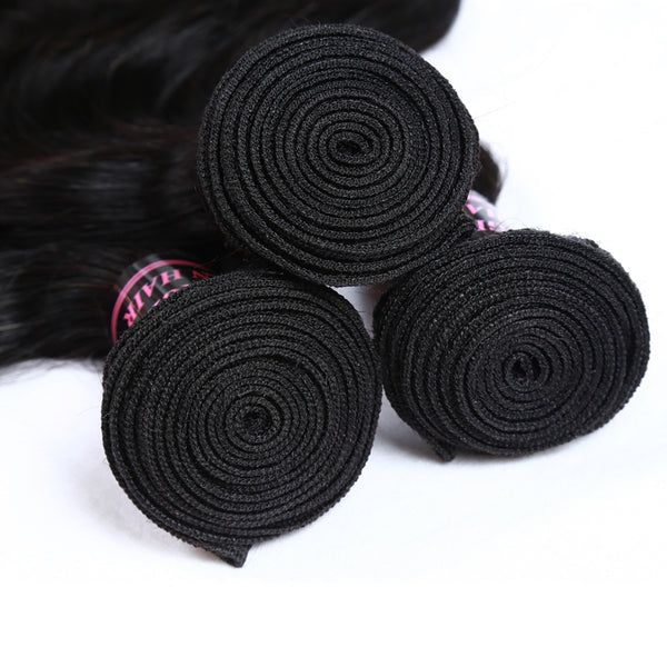 Easy Hair Body Wave Peruvian Virgin Human Hair Weave 4 Bundles - Easy Hair