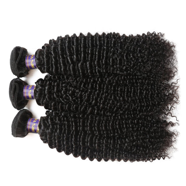 Easy Hair 10A Grade Brazilian Virgin Human Hair Kinky Curly Virgin Hair 3 Bundles - Easy Hair