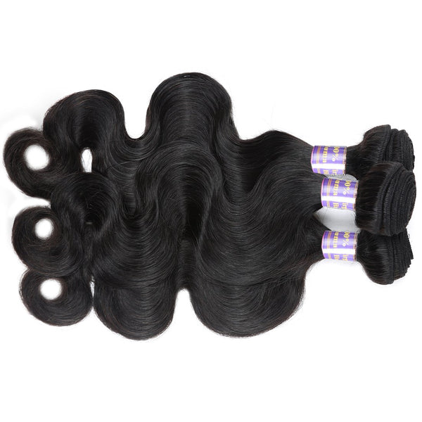Easy Hair 10A Grade Brazilian Body Wave Hair 3 Bundles Unprocessed Human Hair Weave - Easy Hair