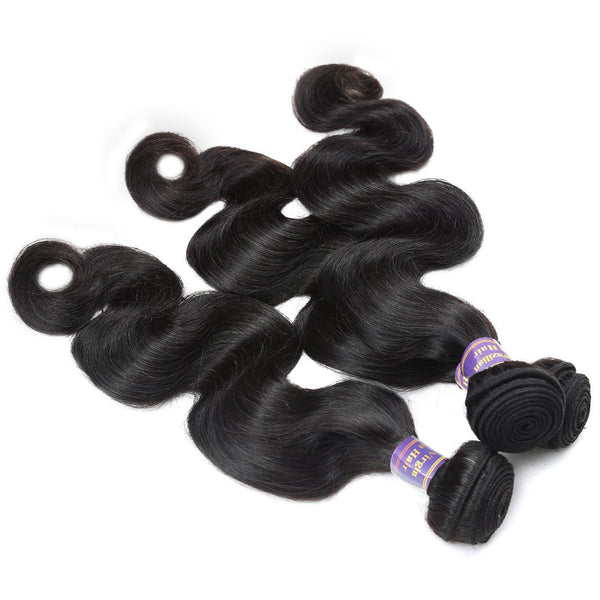 Easy Hair 10A Grade Brazilian Body Wave Hair 3 Bundles Unprocessed Human Hair Weave - Easy Hair