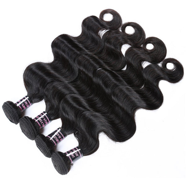 Easy Hair Brazilian Virgin Hair Body Wave Human Hair Weave 1pcs - Easy Hair