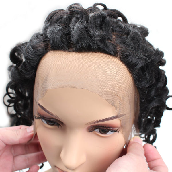 Easy Hair Peruvian Virgin Hair Water Wave Lace Frontal Closure 13X4 Frontal Closure - Easy Hair