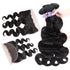 Easy Hair Body Wave 10A Brazilian Virgin Hair 4 Bundles with 13x4 Lace Frontal - Easy Hair