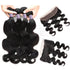 Easy Hair 10A Body Wave Malaysian Virgin Hair 4 Bundles With 13x4 Lace Frontal Closure - Easy Hair