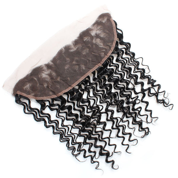 Easy Hair Brazilian Lace Frontal Deep Wave Closure 13x4 Ear To Ear Lace Frontal - Easy Hair