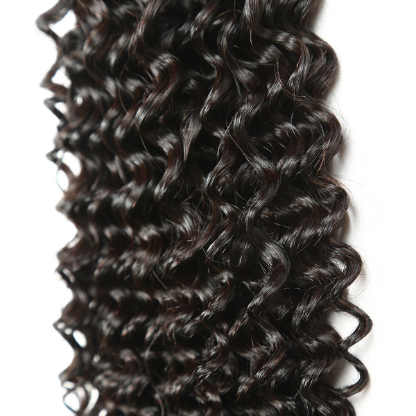 Easy Hair Malaysian Curly Hair Unprocessed Virgin Human Hair 3 Bundles Natural Color - Easy Hair