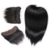 Easy Hair 10A Indian Straight Hair Weave 3 Bundles With 13*4 Lace Frontal - Easy Hair