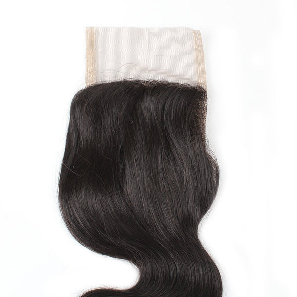 Easy Hair 10A Brazilian Body Wave Hair 4 Bundles With Lace Closure - Easy Hair