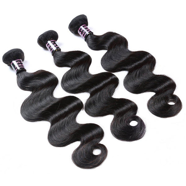 Easy Hair Indian Body Wave Human Hair Bundles 3pcs/Lot Good Human Hair Weave - Easy Hair