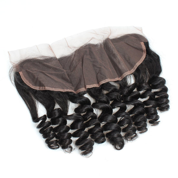 Easy Hair Peruvian Loose Wave 13x4 Ear To Ear Lace Frontal Unprocessed Virgin Hair - Easy Hair