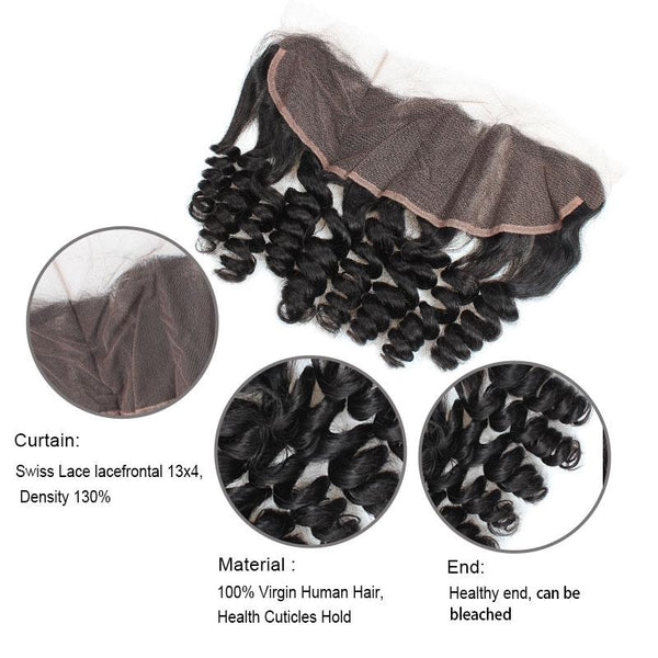 Easy Hair 10A Malaysian Loose Wave Virgin Hair 3 Bundles With 13x4 Lace Frontal - Easy Hair